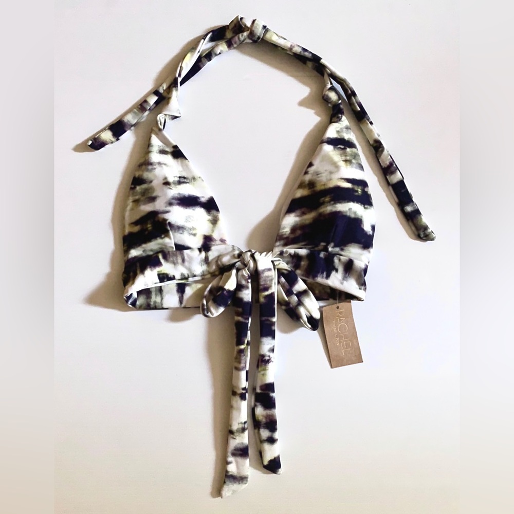 Black and white Rachel Roy bikini top. New with tags.